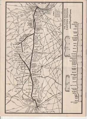 Alton Eastern Division map 1942