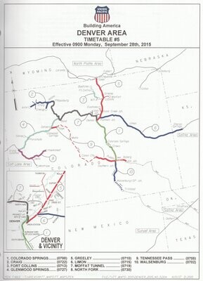 Union Pacific Denver Area Map 2015