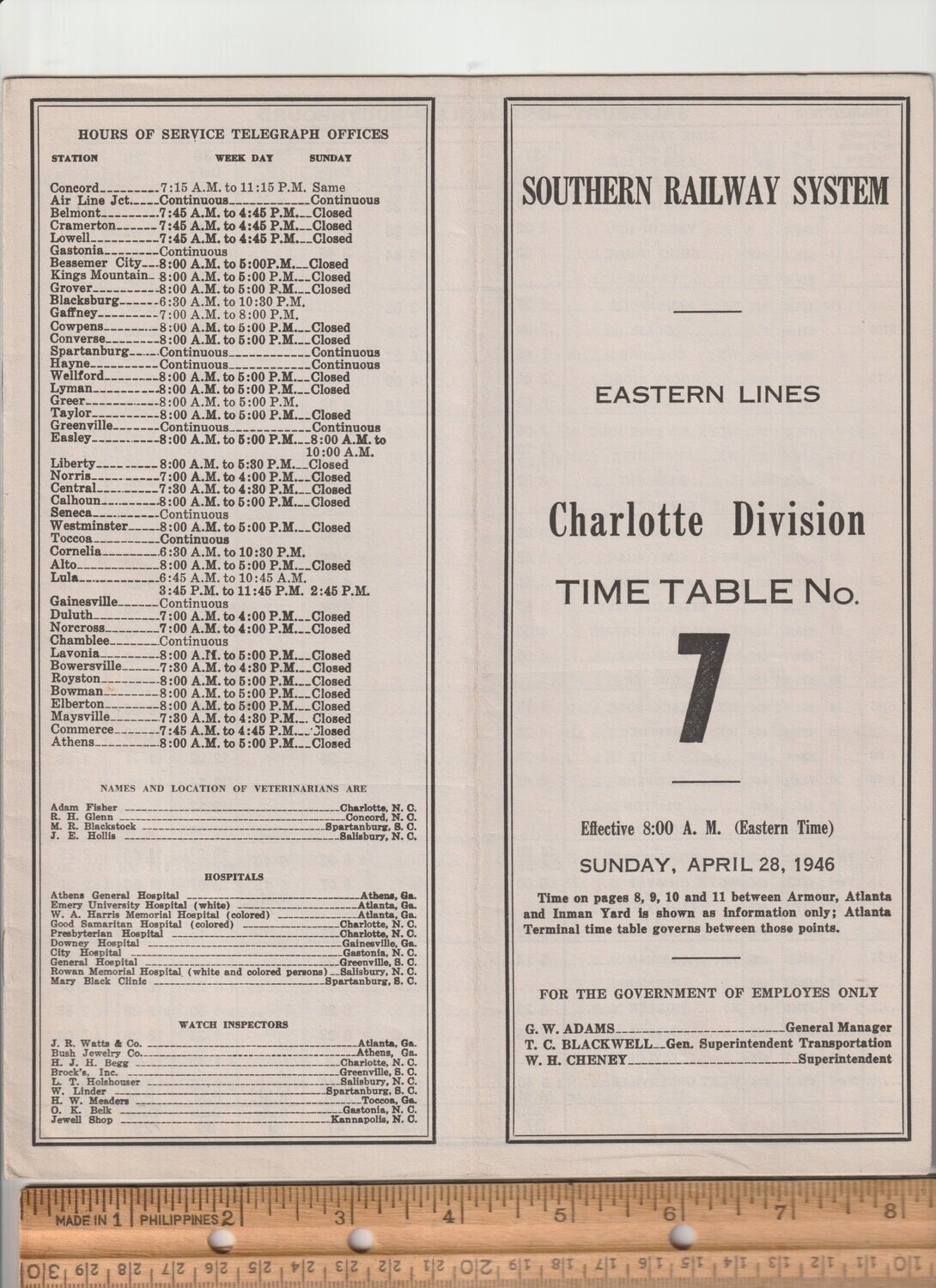 Southern Charlotte Division 1946