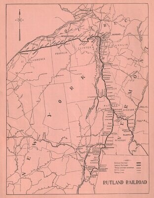 Rutland RR map 1942