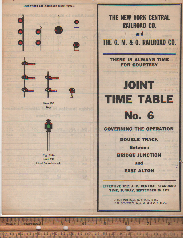 New York Central / Gulf, Mobile & Ohio Joint 1951