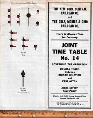 New York Central / Gulf, Mobile & Ohio Joint 1955