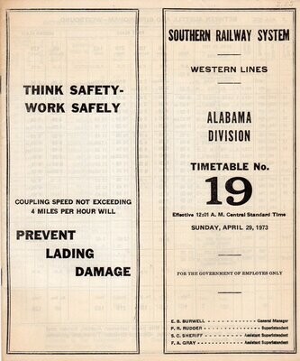 Southern Alabama Division 1973