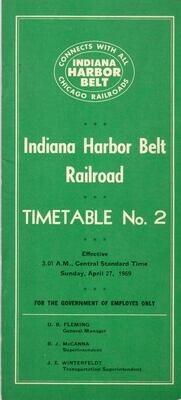 Indiana Harbor Belt Railroad 1969
