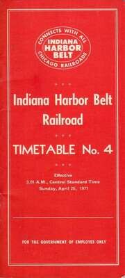 Indiana Harbor Belt Railroad 1971