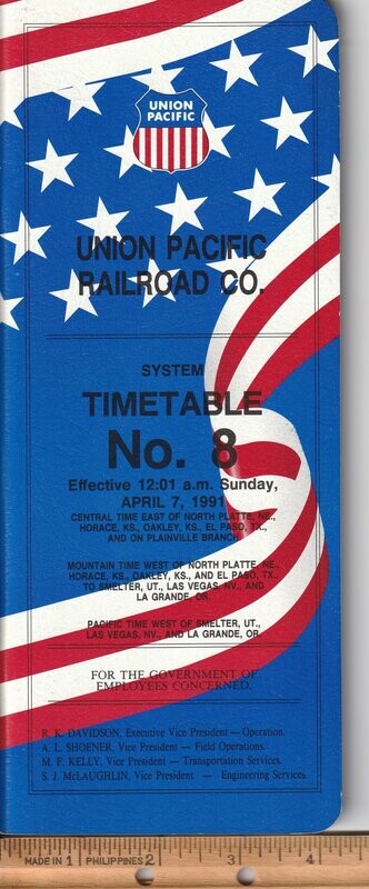 Union Pacific Railroad 1991