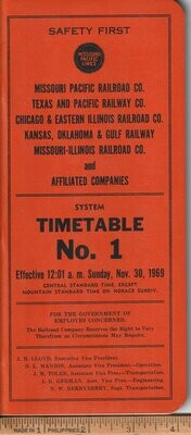 Missouri Pacific Railroad 1969