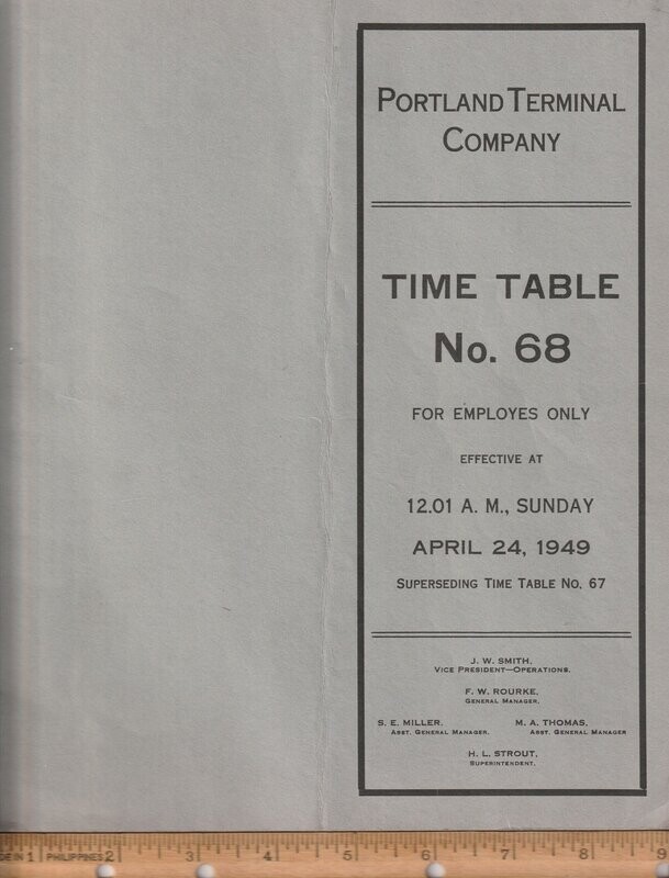 Portland Terminal Company (Maine) 1949