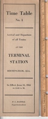 Birmingham Terminal Station 1944