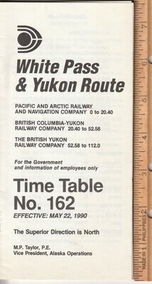 White Pass & Yukon Route 1990