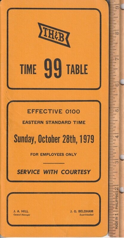 Toronto, Hamilton & Buffalo Railway 1979