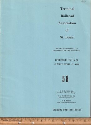 Terminal Railroad Association of St. Louis 1969