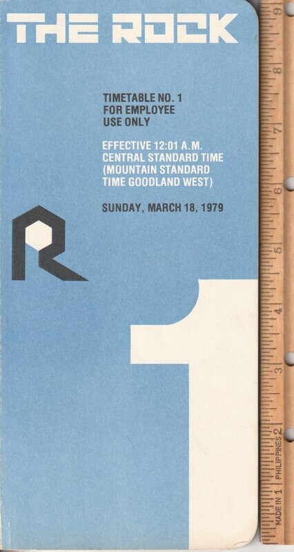 Rock Island Railroad 1979