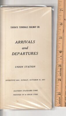 Toronto Terminals Railway 1972
