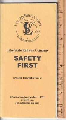 Lake State Railway 1995