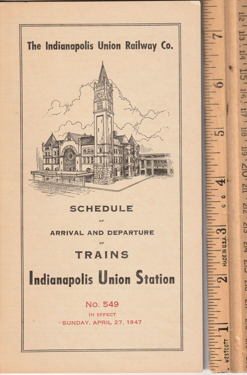 Indianapolis Union Railway 1947