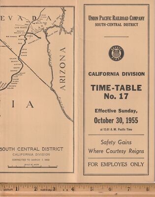Union Pacific California Division 1955