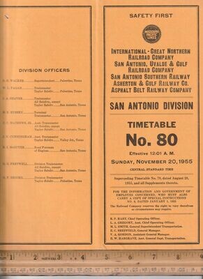 International-Great Northern San Antonio Division 1955