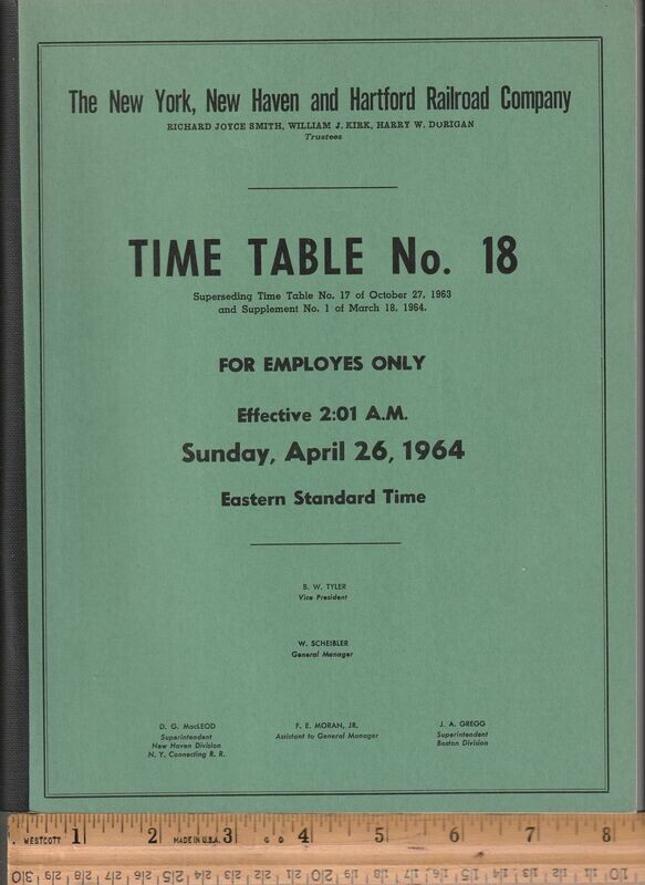 New Haven Railroad 1964