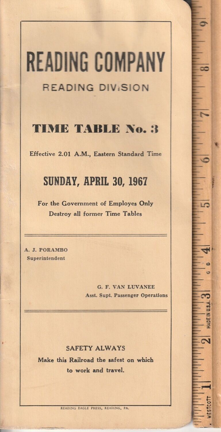 Reading Reading Division 1967