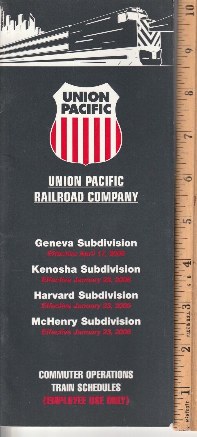Metra - Union Pacific 2006