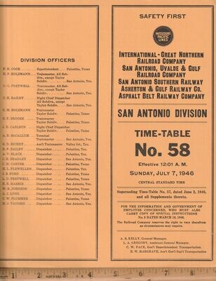 International-Great Northern San Antonio Division 1946