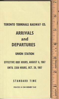 Toronto Terminals Railway 1967