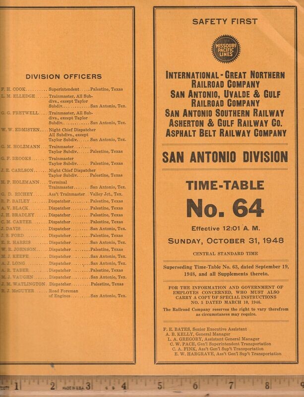 International-Great Northern San Antonio Division 1948