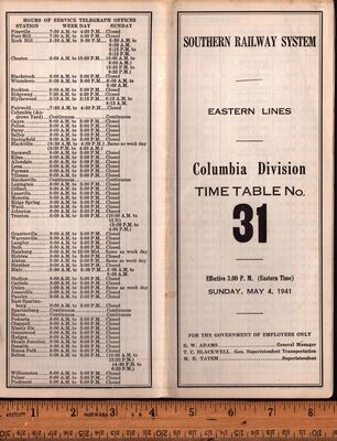 Southern Columbia Division 1941