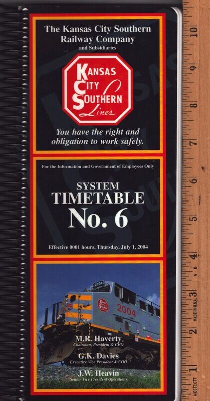 Kansas City Southern Railway 2004