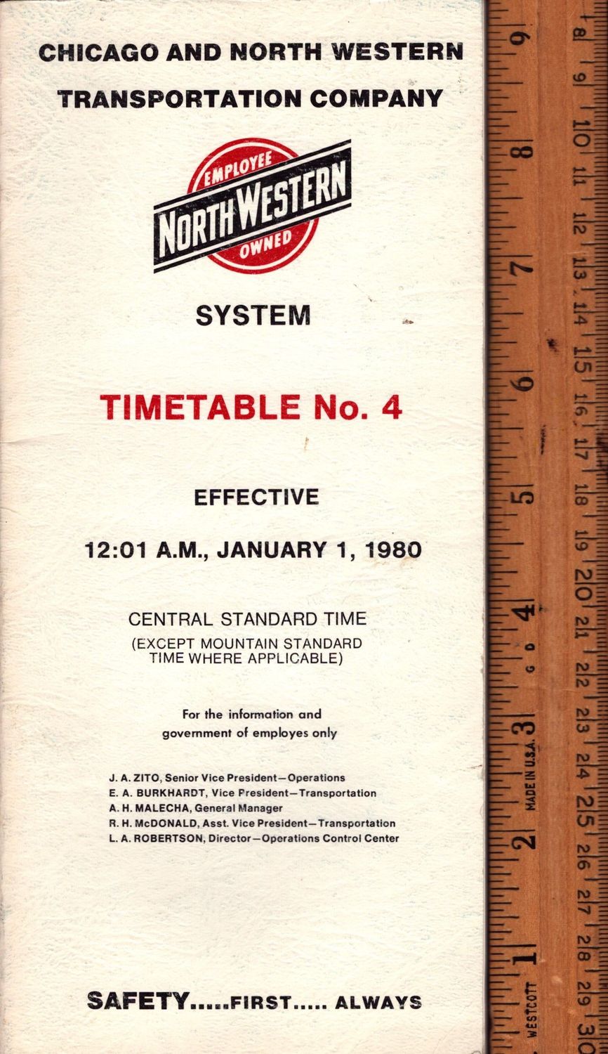 Chicago & North Western Transportation Co. 1980