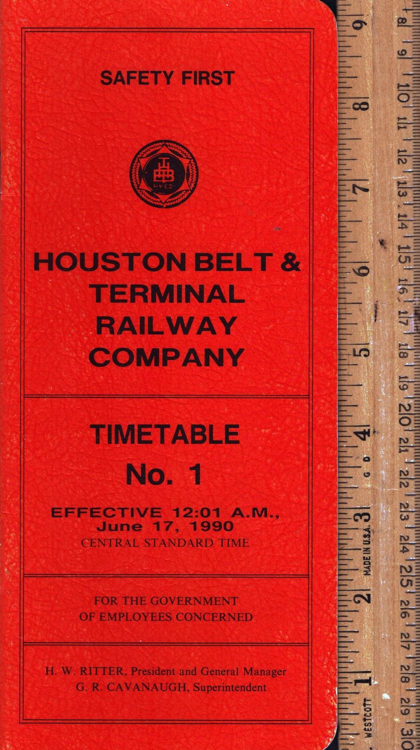 Houston Belt & Terminal Railway 1990