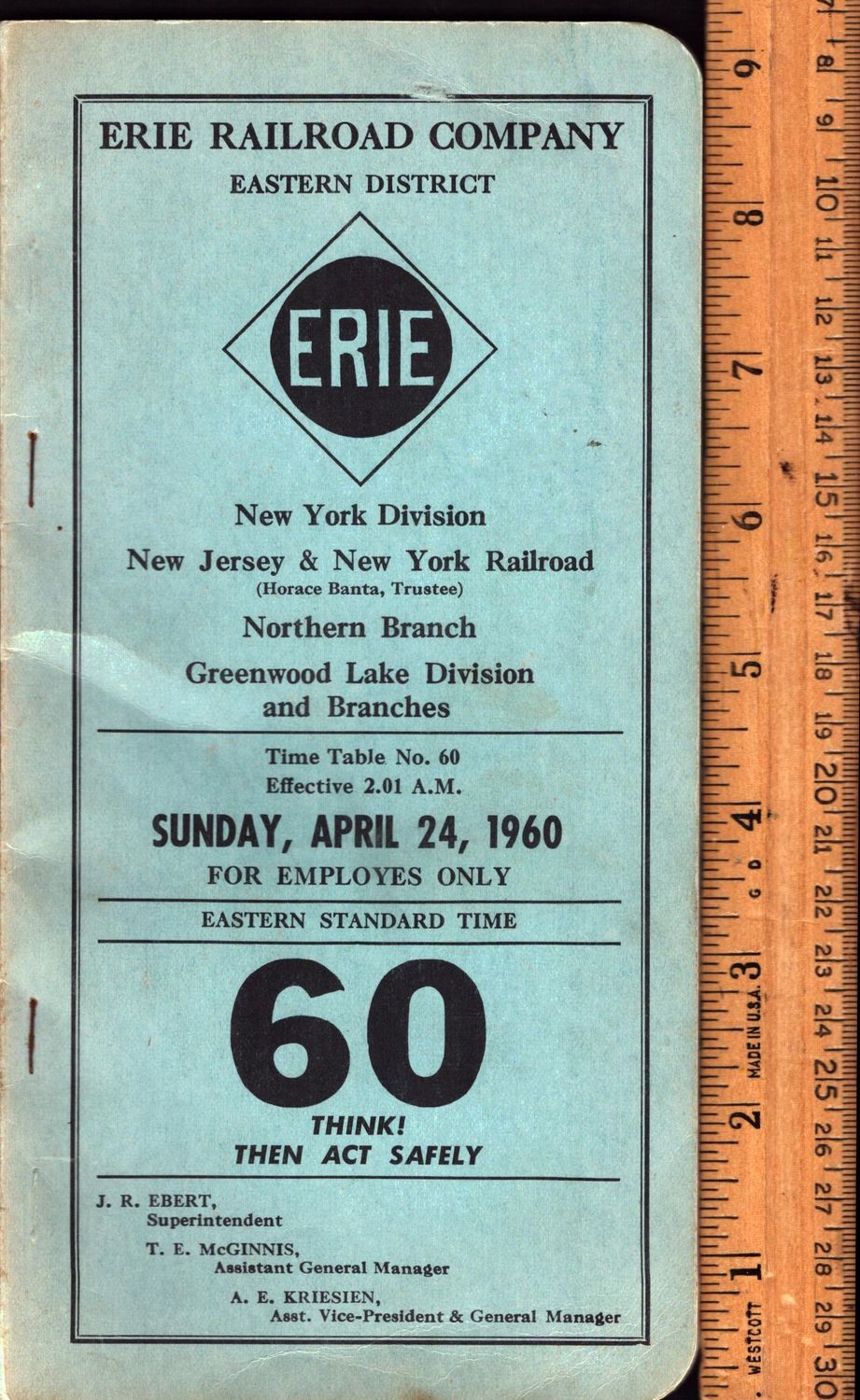 Erie Eastern District 1960