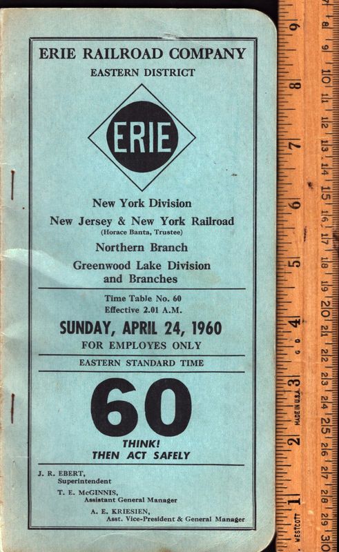 Erie Eastern District 1960