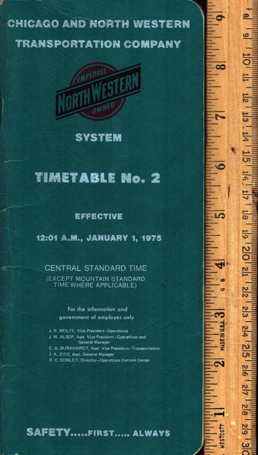 Chicago & North Western Transportation Co. 1975