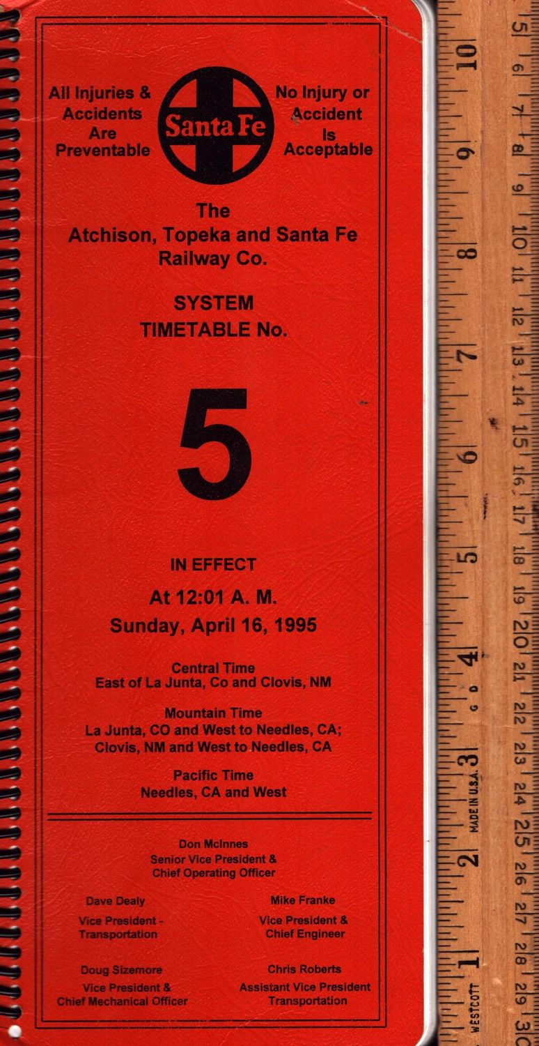 Santa Fe Railway 1995