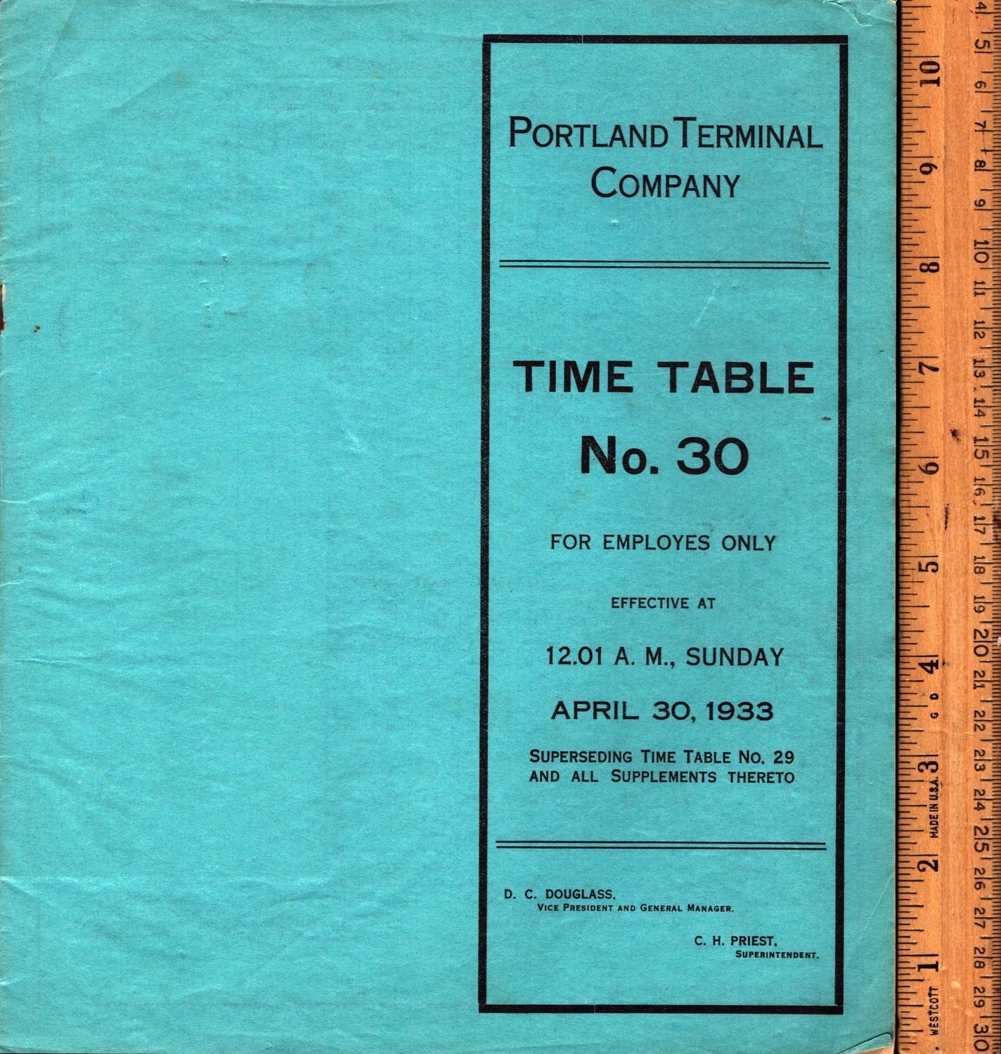 Portland Terminal Company (Maine) 1933
