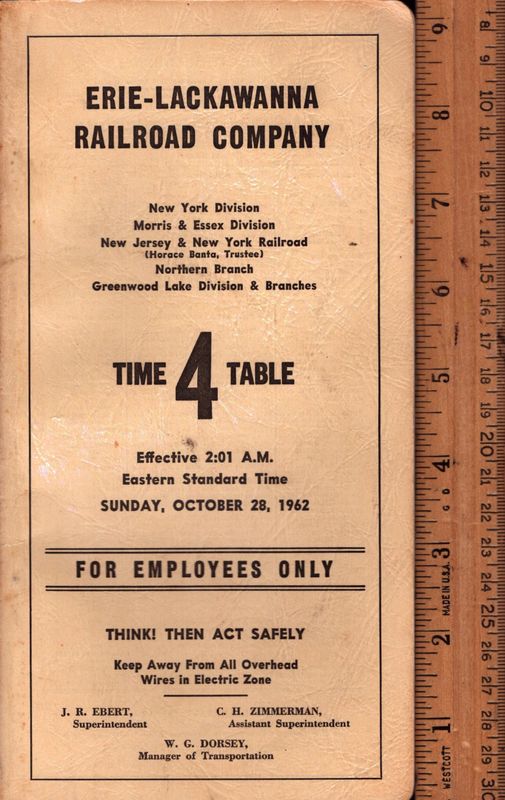 Erie-Lackawanna Eastern District 1962