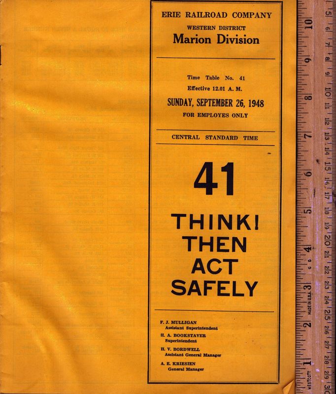 Erie Marion Division 1948