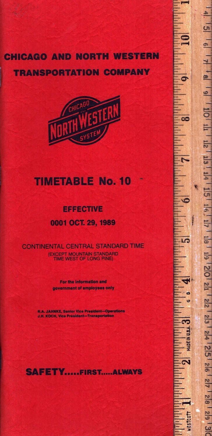 Chicago & North Western Transportation Co. 1989