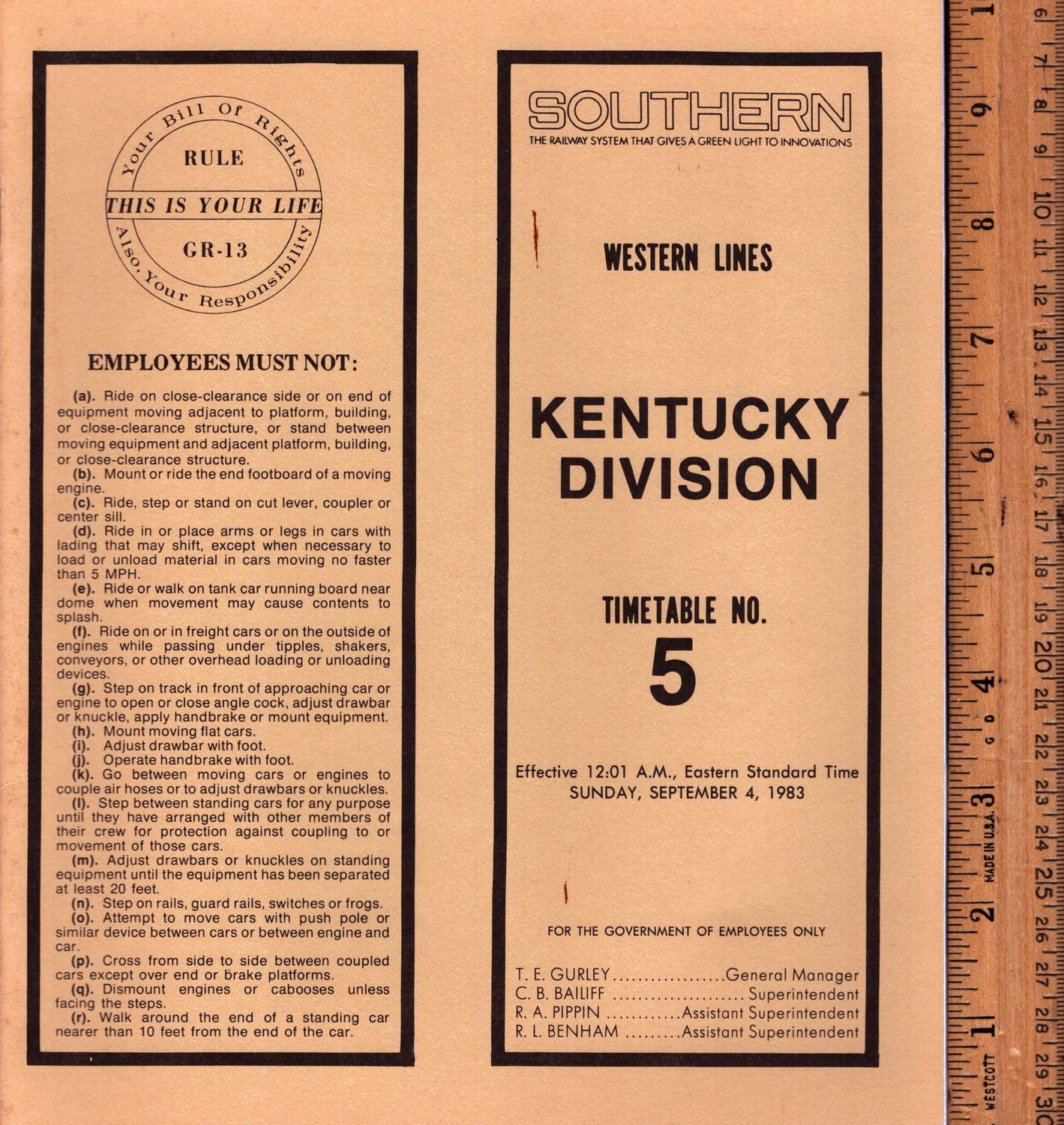 Southern Kentucky Division 1983