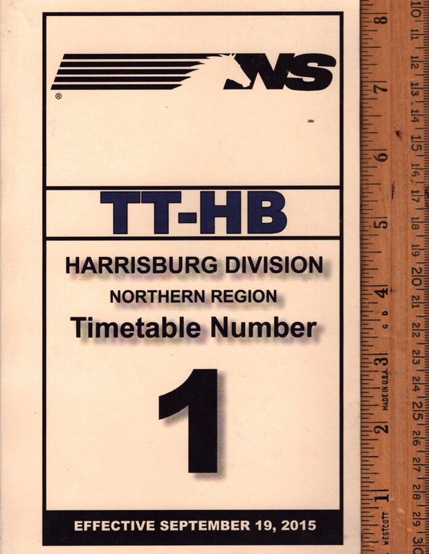 Norfolk Southern Harrisburg Division 2015