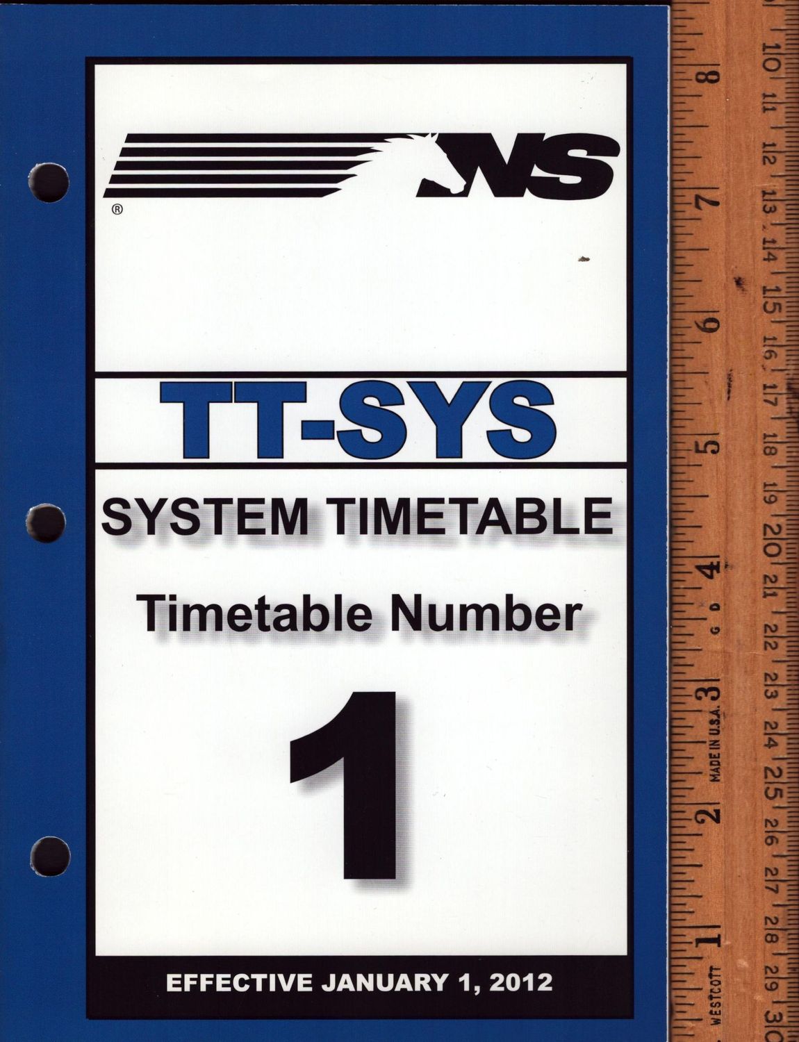 Norfolk Southern System Special Instructions 2012