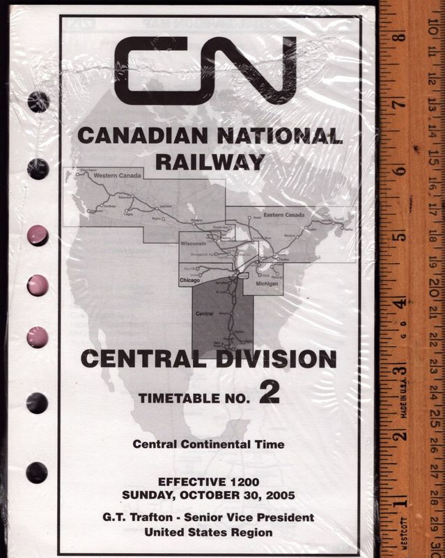 Canadian National Central Division 2005