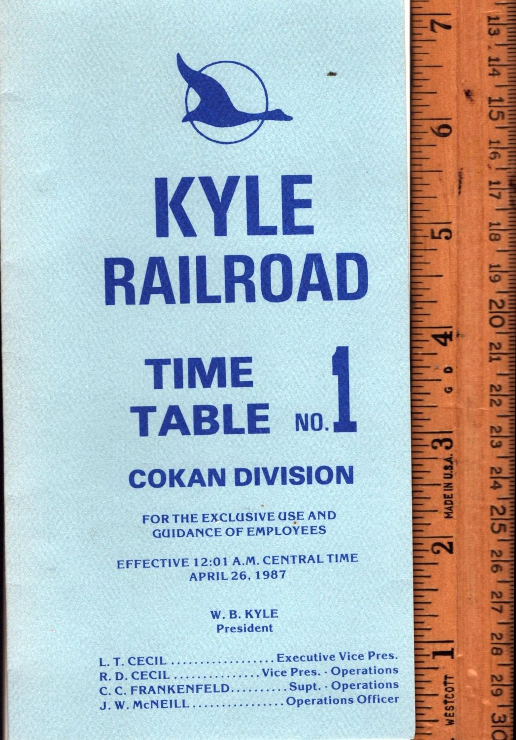 KYLE Cokan Division 1987