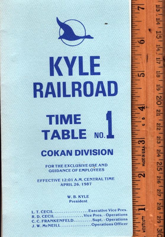 KYLE Cokan Division 1987