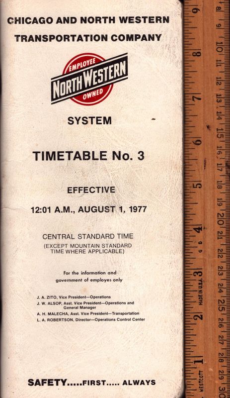 Chicago & North Western Transportation Co. 1977