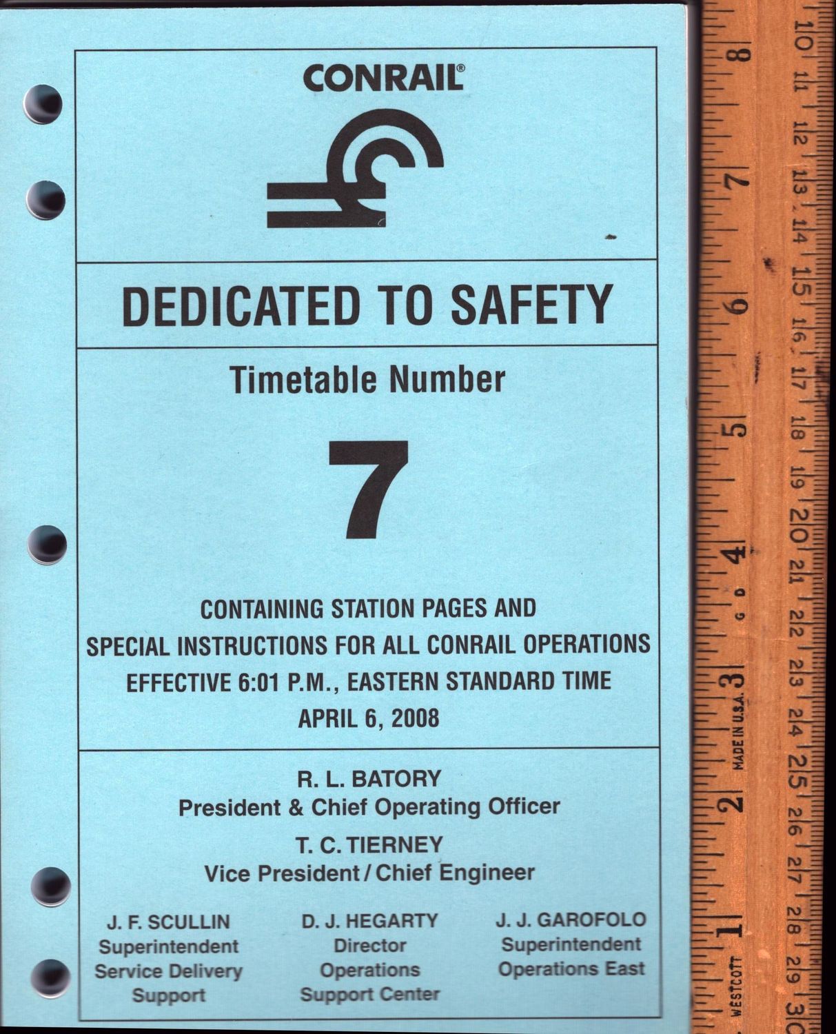 Conrail Shared Assets Operations 2008