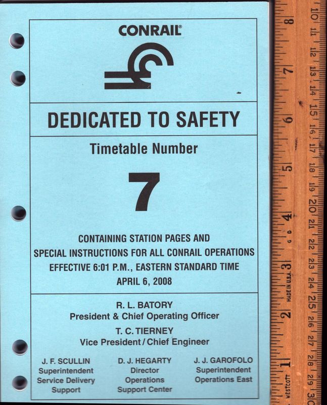 Conrail Shared Assets Operations 2008