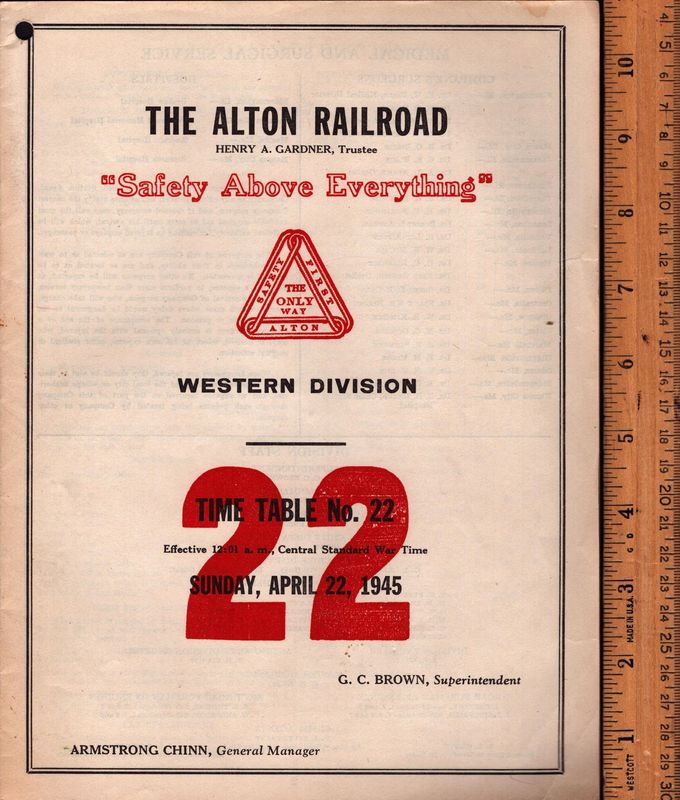 Alton Western Division 1945